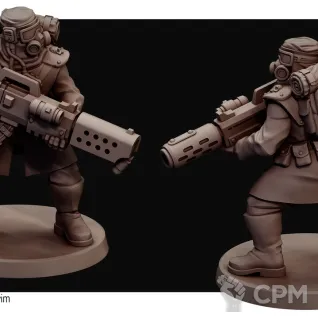 Описание картинки Отряд пехоты Пустынных ястребов Талларна / Warhammer 40k Астра Милитарум от Лавка Приключенца по цене 399руб | Свободный Рынок Миниатюр - СРМ