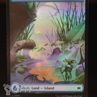 Описание картинки Island (BLB Full Art Foil) от Барахолка Баллиоза по цене 200руб | Свободный Рынок Миниатюр - СРМ