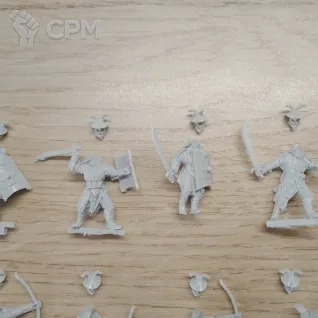 Описание картинки Easterling Warriors. от Серж по цене 1 200руб | Свободный Рынок Миниатюр - СРМ