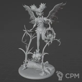 Описание картинки Дарк Виллоу Dark Willow Dota 2 от Кира по цене 7 000руб | Свободный Рынок Миниатюр - СРМ