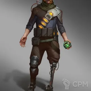 Описание картинки Айзек Голдштейн от Black Bear Miniature по цене 600руб | Свободный Рынок Миниатюр - СРМ