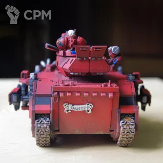 Описание картинки Blood Angels Baal Predator от Biosphere по цене 10 000руб | Свободный Рынок Миниатюр - СРМ