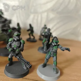 Описание картинки Clon Trooper I/II фаза от xkilianx по цене 700руб | Свободный Рынок Миниатюр - СРМ