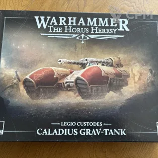 Описание картинки Caladius Grav-Tank от Shin_tf по цене 8 600руб | Свободный Рынок Миниатюр - СРМ