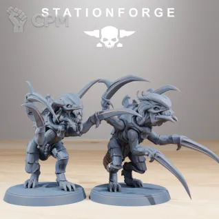 Описание картинки tyranids Hormagaunts от Мастерская 3D Gia по цене 1 500руб | Свободный Рынок Миниатюр - СРМ