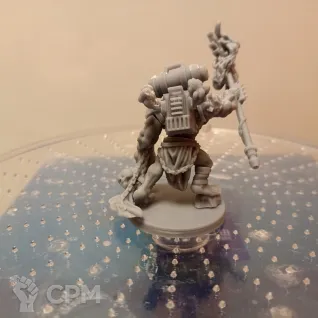 Описание картинки Вирдбой (Weirdboy) - Орки (Orc) - Вархаммер 40000 (Миниатюры Warhammer 40000) от Лавка Приключенца по цене 449руб | Свободный Рынок Миниатюр - СРМ