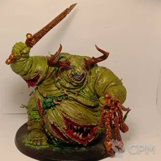 Описание картинки Great Unclean One / Великий нечистый от Zampolit по цене 7 000руб | Свободный Рынок Миниатюр - СРМ