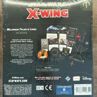 Описание картинки Star Wars X-Wing - Millennium Falcon di Lando (на итальянском) от Miniature Wargames по цене 3 950руб | Свободный Рынок Миниатюр - СРМ