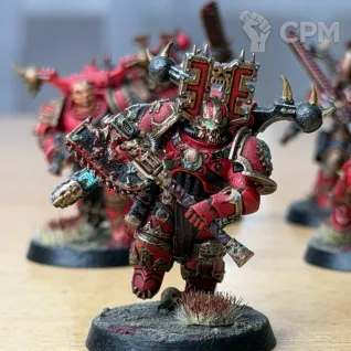Описание картинки Khorne Berzerkers от RFX по цене 5 500руб | Свободный Рынок Миниатюр - СРМ