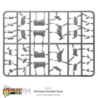 Описание картинки Литник сельхоз животных от Варлорд, оригинальный пластик от V130177@mail.ru по цене 1 700руб | Свободный Рынок Миниатюр - СРМ