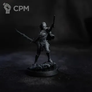 Описание картинки Полуорк/Варвар/Воин от Dark Craft Hobby по цене 360руб | Свободный Рынок Миниатюр - СРМ