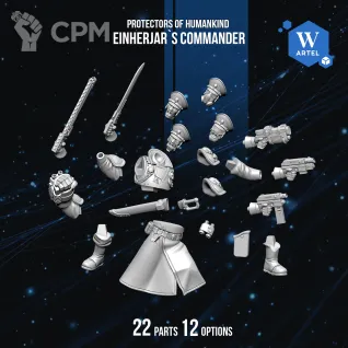 Описание картинки Einherjar`s Commander от WebWay 3D по цене 450руб | Свободный Рынок Миниатюр - СРМ