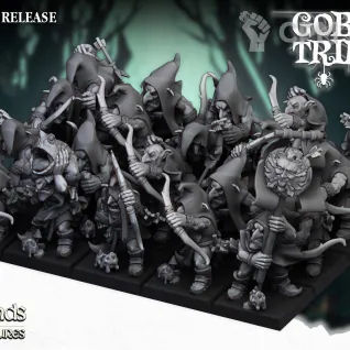 Описание картинки Гоблины лучники от Орки с наГорки по цене 900руб | Свободный Рынок Миниатюр - СРМ
