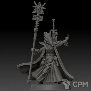 Описание картинки Eldrad Ulthran от Naggaroth Night по цене 500руб | Свободный Рынок Миниатюр - СРМ