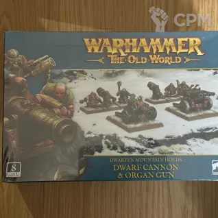 Описание картинки Dwarf Cannon / Organ Gun от zurdo по цене 5 600руб | Свободный Рынок Миниатюр - СРМ