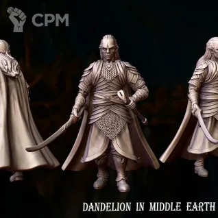 Описание картинки Elrond on foot от Brutality по цене 150руб | Свободный Рынок Миниатюр - СРМ