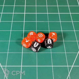 Описание картинки Embergard Dice Pack от Vault Boy по цене 1 998руб | Свободный Рынок Миниатюр - СРМ