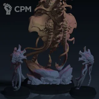 Описание картинки Neurotyrant от MrMetalHorror по цене 600руб | Свободный Рынок Миниатюр - СРМ