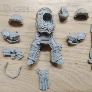 Описание картинки Emperor's Children – Legion Tartaros Praetor. от Серж по цене 400руб | Свободный Рынок Миниатюр - СРМ