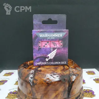 Описание картинки Emperor's Children Dice от Warp-Smuggling по цене 3 500руб | Свободный Рынок Миниатюр - СРМ
