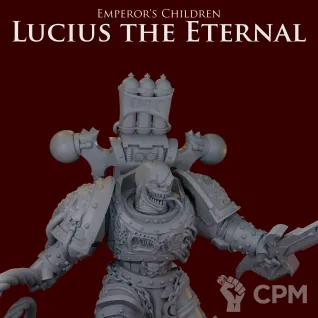 Описание картинки Emperor's Children Lucius the Eternal от ForgeNight по цене 550руб | Свободный Рынок Миниатюр - СРМ