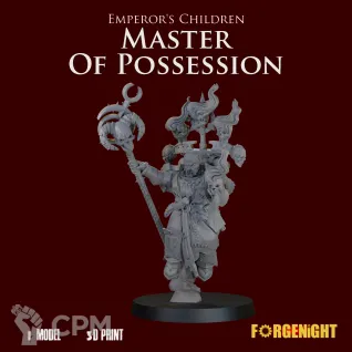 Описание картинки Emperor's Children Master Of Possession от ForgeNight по цене 550руб | Свободный Рынок Миниатюр - СРМ