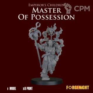 Описание картинки Emperor's Children Master Of Possession от ForgeNight по цене 550руб | Свободный Рынок Миниатюр - СРМ