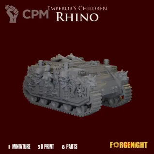 Описание картинки Emperor's Children rhino от ForgeNight по цене 2 000руб | Свободный Рынок Миниатюр - СРМ