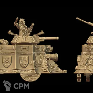 Описание картинки Steam Tank 6th Ed от 3Д-Печка по цене 900руб | Свободный Рынок Миниатюр - СРМ