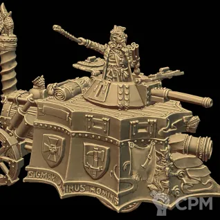 Описание картинки Steam Tank 6th Ed от 3Д-Печка по цене 900руб | Свободный Рынок Миниатюр - СРМ