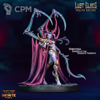Описание картинки Empress of the Exquisite Torments от 3Д-Печка по цене 450руб | Свободный Рынок Миниатюр - СРМ