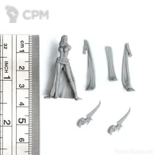 Описание картинки Кайлина 30мм (Prince of Persia) от Forfun Miniatures по цене 350руб | Свободный Рынок Миниатюр - СРМ