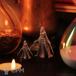 Описание картинки Кайлина 30мм (Prince of Persia) от Forfun Miniatures по цене 350руб | Свободный Рынок Миниатюр - СРМ