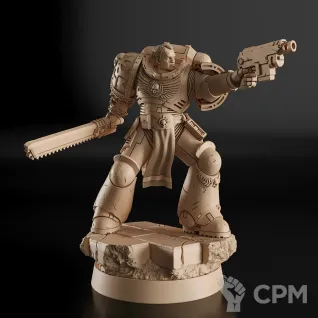 Описание картинки Titus Фигурка (Warhammer) от GAS3TXD  по цене 3 300руб | Свободный Рынок Миниатюр - СРМ