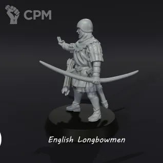 Описание картинки English longbowman от Recruiter по цене 200руб | Свободный Рынок Миниатюр - СРМ