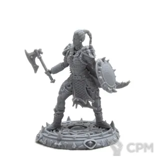 Описание картинки Female Barbarian 28mm от Fantasy Minis по цене 550руб | Свободный Рынок Миниатюр - СРМ