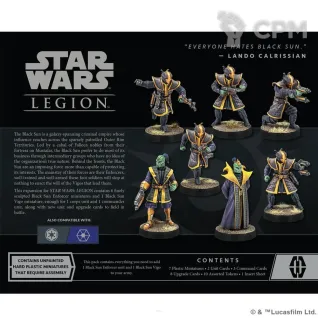 Описание картинки Star Wars Legion Black Sun Enforcers Unit Expansion от StarkLogistics по цене 4 000руб | Свободный Рынок Миниатюр - СРМ