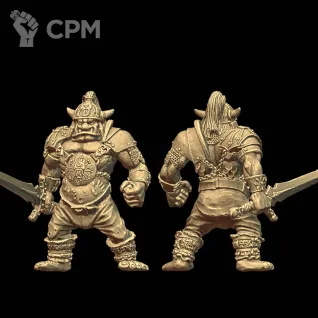 Описание картинки Ogre Chaos (Вариант 1) от Орки с наГорки по цене 250руб | Свободный Рынок Миниатюр - СРМ