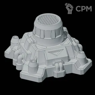 Описание картинки Нагреватель сырой нефти от Dwarf Pirate Foundry по цене 180руб | Свободный Рынок Миниатюр - СРМ