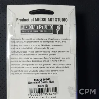 Описание картинки MICRO ART STUDIO stands. Oval 90/50mm от Фонд  по цене 1 000руб | Свободный Рынок Миниатюр - СРМ