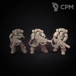 Описание картинки Primaris Eradicators от Formosa Printing по цене 550руб | Свободный Рынок Миниатюр - СРМ