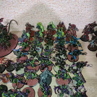 Описание картинки Армия Chaos Space Marines от Revan по цене 60 000руб | Свободный Рынок Миниатюр - СРМ