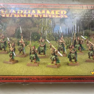 Описание картинки Wood Elf Eternal Guard от Bruno по цене 20 000руб | Свободный Рынок Миниатюр - СРМ