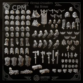 Описание картинки Black Templars upgrade pack от Destr по цене 2 000руб | Свободный Рынок Миниатюр - СРМ