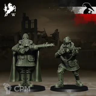 Описание картинки Germans - Snipers - Trench Crusade от Critical Print по цене 290руб | Свободный Рынок Миниатюр - СРМ