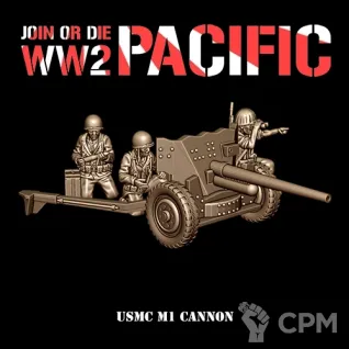 Описание картинки USMC M1-AT-CANNON от 3DPrintClub по цене 450руб | Свободный Рынок Миниатюр - СРМ