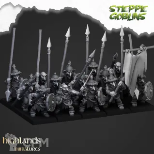 Описание картинки Steppe Goblins от 3DPrintClub по цене 83руб | Свободный Рынок Миниатюр - СРМ