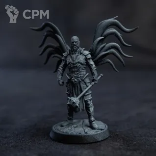 Описание картинки Человек/Паладин от Dark Craft Hobby по цене 360руб | Свободный Рынок Миниатюр - СРМ
