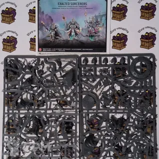 Описание картинки Exalted Sorcerers от Warp-Smuggling по цене 4 400руб | Свободный Рынок Миниатюр - СРМ