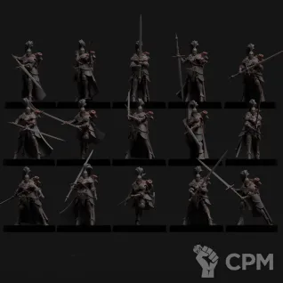 Описание картинки Exemplars от Manufactorum76 по цене 2 400руб | Свободный Рынок Миниатюр - СРМ